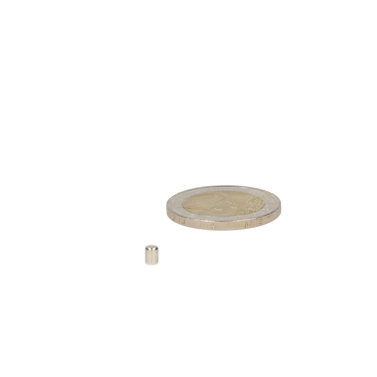 Neodymium Staafmagneet Ø3 x 4 mm N52 NiCuNi - Magnetenspecialist Import & Export B.V.