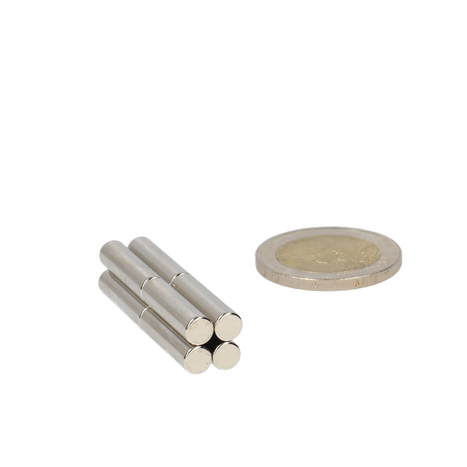 Neodymium Staafmagneet Ø5 x 20 mm N48 NiCuNi - Magnetenspecialist Import & Export B.V.