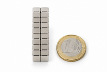 Radiatorfolie magneten 8x4x3 mm – Neodymium N50 – 20 stuks