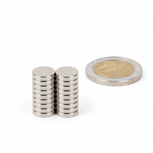 Corsagemagneten Ø10 x 2 mm – Set voor 10 corsages