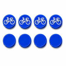 Startnummer Magneten Wielersport – Donker Blauw – Set van 8 - Magnetenspecialist Import & Export B.V.